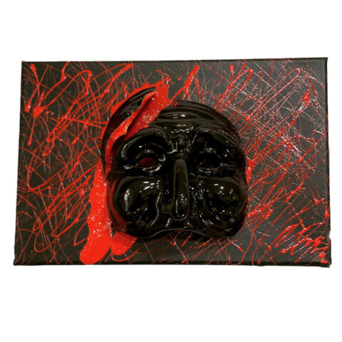 Quadro Maschera Nera
